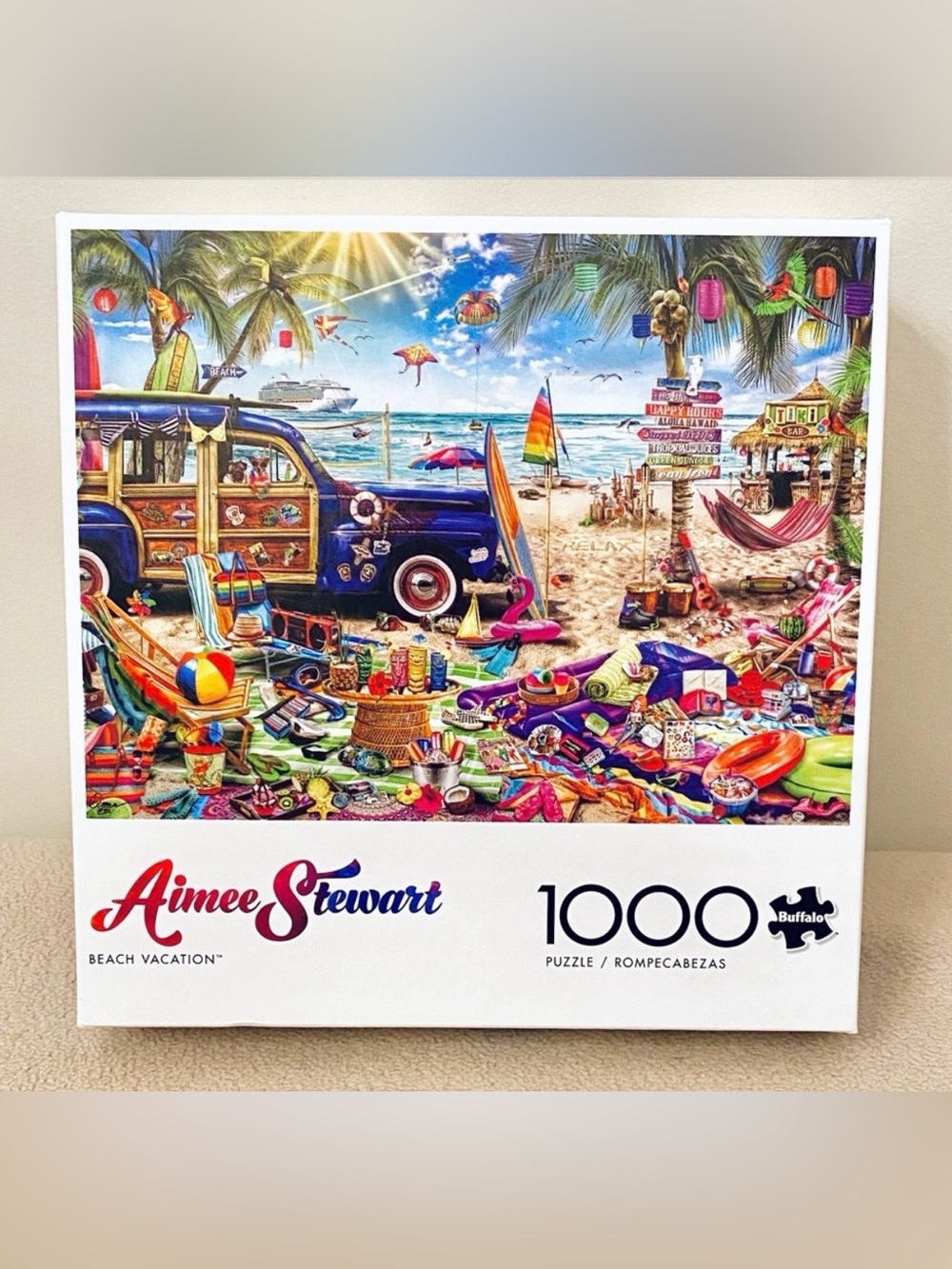 Aimee Stewart  Beach Vacation 1000 Piece Jigsaw Puzzle